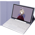 Pouzdro + klávesnice Samsung Galaxy Tab S6 Lite 2020 P610/P615 / S6 Lite 2022 10.4, Touchpad Pen Slot, fialové
