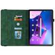 Pouzdro pro Lenovo Tab M10 Plus 10.6 Gen 3 TB-125F TB-128F, Butterfly, zelené