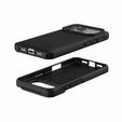 Pouzdro Urban Armor Gear pro iPhone 17 Pro Max, Metropolis LT MagSafe Kevlar, Kevlar Black