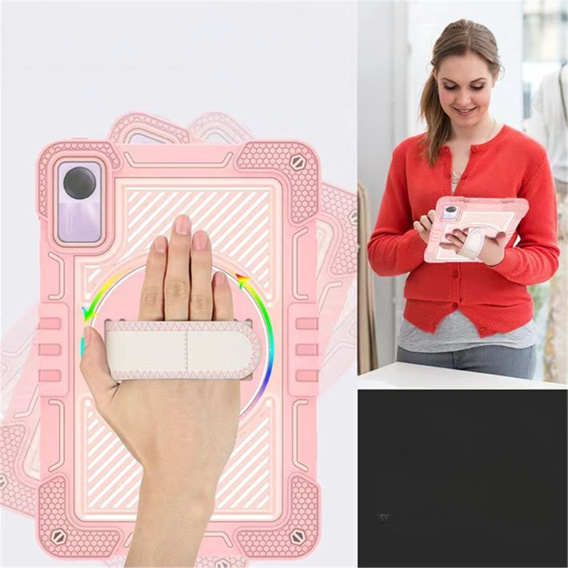 Pouzdro pro Xiaomi Redmi Pad SE 11", Armoured Protective, růžové