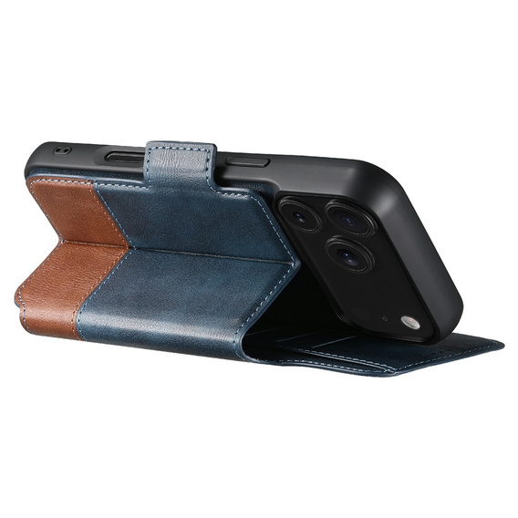 Flipové pouzdro 2 v 1 pro iPhone 17 Pro, SUTENI, pro MagSafe, modré