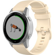 Pasek Silikonowy 18mm do Garmin Vivomove 3S / Vivoactive 4S, Beige