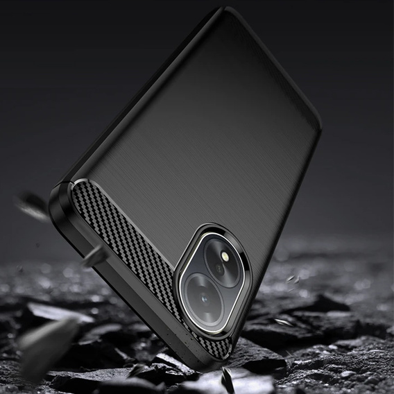 Pouzdro pro Oppo A58 4G, Carbon, černé