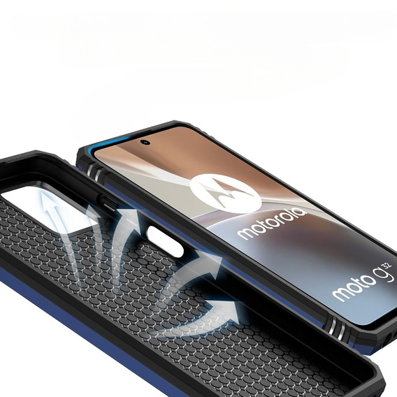 Pouzdro pro Motorola Moto G32, CamShield Slide, modré