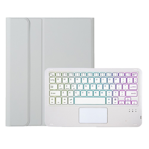Pouzdro s podsvícenou klávesnicí Bluetooth a touchpadem pro Samsung Galaxy Tab S11