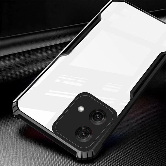 Pouzdro pro Motorola Moto G84, AntiDrop Hybrid, černé