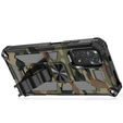 Pouzdro pro Xiaomi Redmi Note 11 / 11S, Armor Kickstand, moro zelené