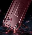 Pancéřové pouzdro pro iPhone XS Max, Dexnor Full Body, červené