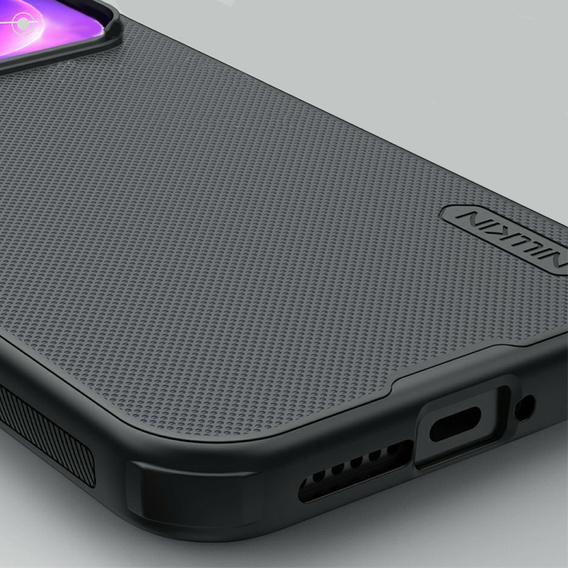 Pouzdro NILLKIN Frosted Shield Pro MagSafe pro Xiaomi 17 Pro Max, černé