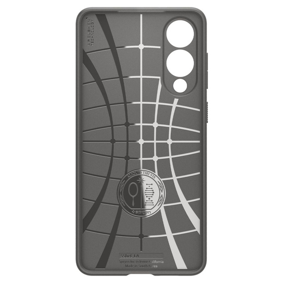 Pouzdro Spigen pro Samsung Galaxy S25, Liquid Air, černé + 9H tvrzené sklo