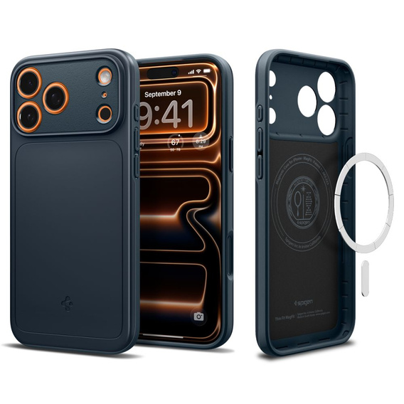 Pouzdro Spigen Thin Fit Mag – s MagSafe pro iPhone 17 Pro Max