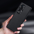 Kožené pouzdro pro Honor 70 5G, leather hybrid, černé