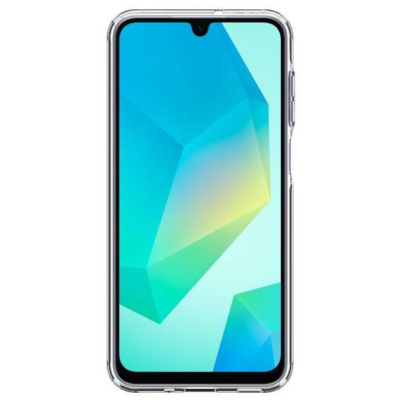 Pouzdro Spigen pro Samsung Galaxy A16 4G / 5G, Ultra Hybrid, průhledné + 9H tvrzené sklo