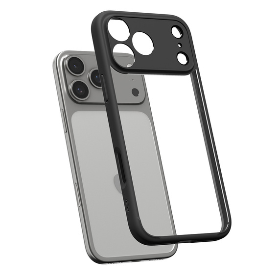 Spigen Ultra Hybrid Case pro iPhone 17 Pro, matně černý