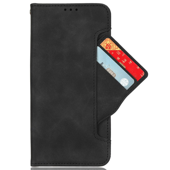 Klopové pouzdro pro Samsung Galaxy A56, Card Slot, černé