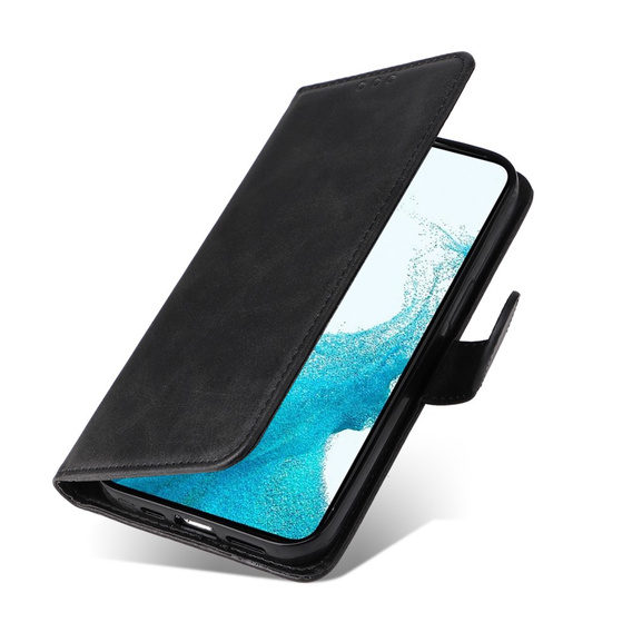 Klopové pouzdro pro Samsung Galaxy A34 5G, Leather Wallet, černé