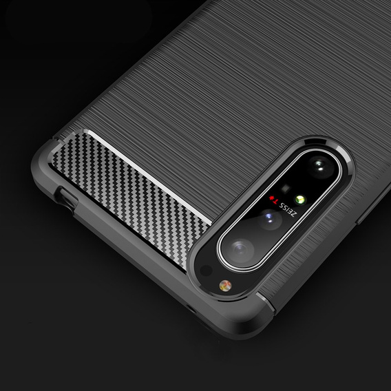 Pouzdro pro Sony Xperia 1 II, Carbon, černé