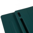 Pouzdro + klávesnice Galaxy Tab S7+ Plus / S8+ Plus /S7 FE T730 T733, Pen Slot, zelené