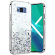 Pouzdro pro Samsung Galaxy S8+ Plus, Glittery, průhledné