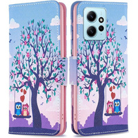 Klopové pouzdro pro Xiaomi Redmi Note 12 4G, Wallet, Two Owls, modré