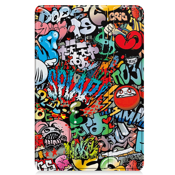 Pouzdro pro Lenovo Tab TB311FU, Smartcase, graffiti