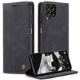 Pouzdro CASEME pro Samsung Galaxy M33 5G, Leather Wallet Case, černé