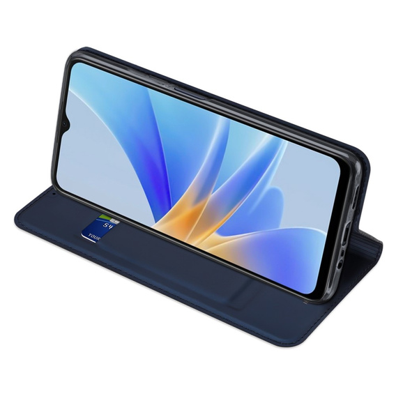 Pouzdro Dux Ducis pro Oppo A17, Skinpro, námořnicky modré