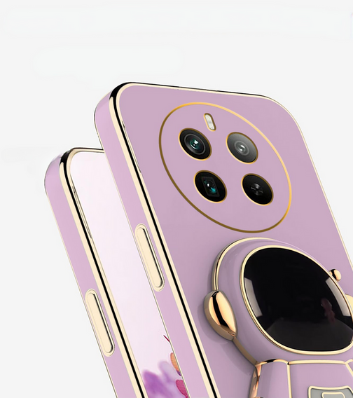 Pouzdro pro Realme 12 Pro 5G / 12 Pro+ 5G, Astronaut, fialové