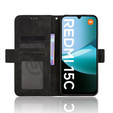 Klopové pouzdro pro Xiaomi Redmi 15C 4G/LTE, Card Slot, černé