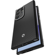 Pouzdro Spigen Enzo Aramid černé pro Samsung Galaxy S24 Ultra