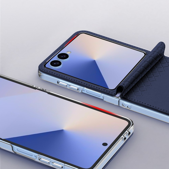 Pouzdro Dux Ducis pro Samsung Galaxy Z Flip7 5G, Bri, modré