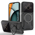 Obrněné pouzdro pro Xiaomi Redmi A3, Magnetic Ring, černé