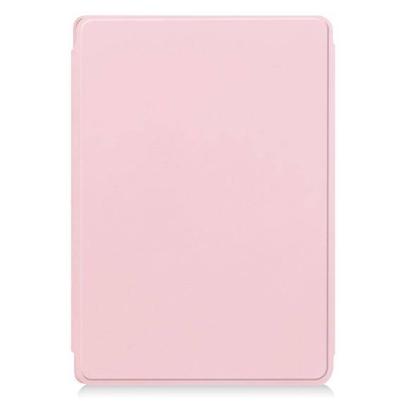 Pouzdro s klávesnicí pro Samsung Galaxy Tab S6 Lite 2024 / 2022 / 2020, Rotary 360° Leather, růžové rose gold