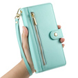 Klopové pouzdro pro Realme 14 Pro+ 5G, Wallet Zipper Pocket, mincovní