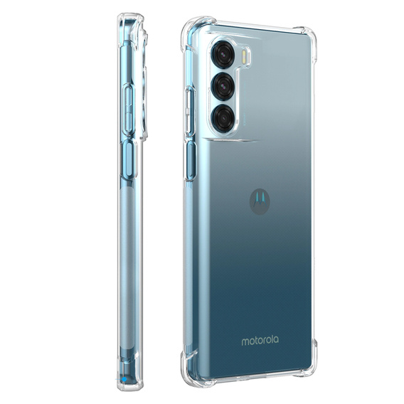Pouzdro pro Motorola Moto G200 5G, Dropproof, průhledné
