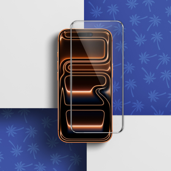 Tvrzené sklo Diamond Palm pro iPhone 17 Pro / 17 / 16 Pro