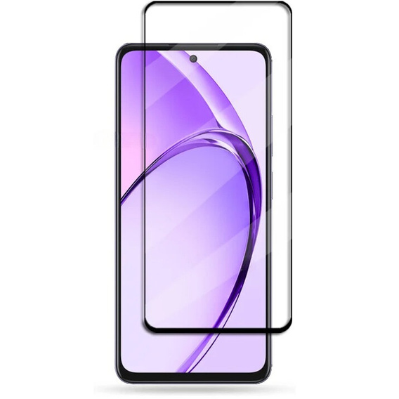 3D tvrzené sklo pro Oppo A80, černý rámeček