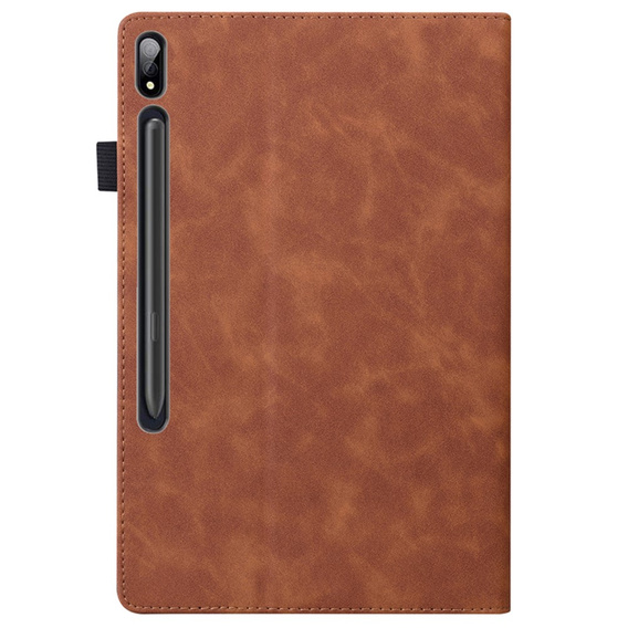 Pouzdro pro Samsung Galaxy Tab S10 FE+ Plus, Classic, s prostorem pro stylus, černé