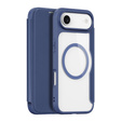 Pouzdro Dux Ducis pro iPhone Air, Skin X Pro, s klopou, pro MagSafe, tmavě modré