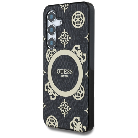 Pouzdro GUESS Magnetic IML Peony pro Samsung Galaxy S25