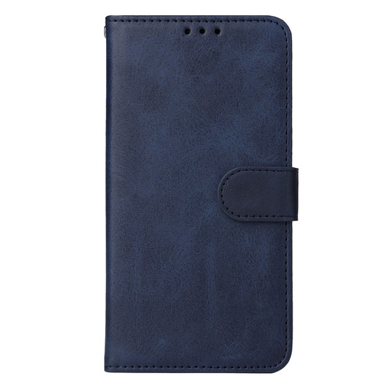 Klopové pouzdro pro Samsung Galaxy A54 5G, Leather Wallet, námořnicky modré