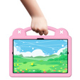 Dětské pouzdro pro Samsung Tab A8 10.5 X200 / X205, Cute Patterns, se stojánkem, růžové