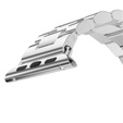Bransoleta Stainless Segments do Apple Watch 1/2/3/4/5/6/7/8/SE/ULTRA 42/44/45/49MM, Silver