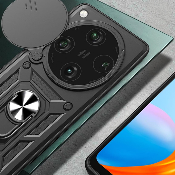 Pouzdro pro Oppo Find X8 Pro, CamShield Slide, černé