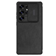 Flipové pouzdro NILLKIN pro Samsung Galaxy S25 Ultra, CamShield Qin Pro, kůže, černé