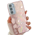 Pouzdro pro Samsung Galaxy A36 5G / A56 5G, Feather, růžové