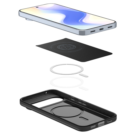 Pouzdro Spigen Thin Fit MagSafe pro Google Pixel 10 Pro XL, černé