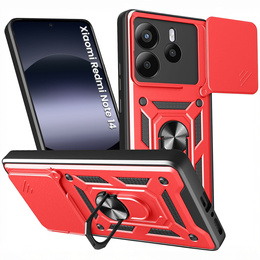 Pouzdro pro Xiaomi Redmi Note 14 4G, CamShield Slide, červené