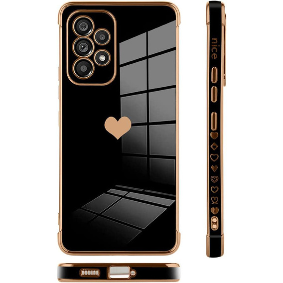 Pouzdro pro Samsung Galaxy A52/A52S, Electro heart, černé