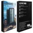 Pouzdro Love Mei pro Samsung Galaxy S20 FE 4G/5G, armored with glass, černé